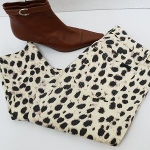 Joe's Jeans Cheetah Print Skinny Jeans